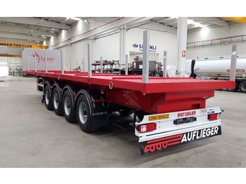 New Dropside/ Flatbed semi-trailer for transportation of timber SINAN TANKER-TREYLER Flat Bed - Special Tipper Platform: picture 1