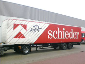 Closed box semi-trailer