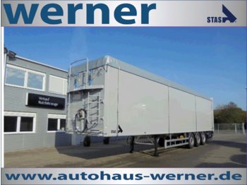 New Walking floor semi-trailer STAS 92m3 Schubboden 10mm LED SAF Lift LASI Verfügbar: picture 1