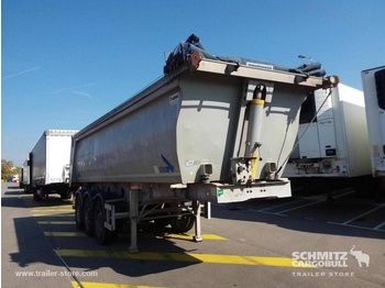 Tipper semi-trailer STAS Tipper alu-square sided body 25m³: picture 1
