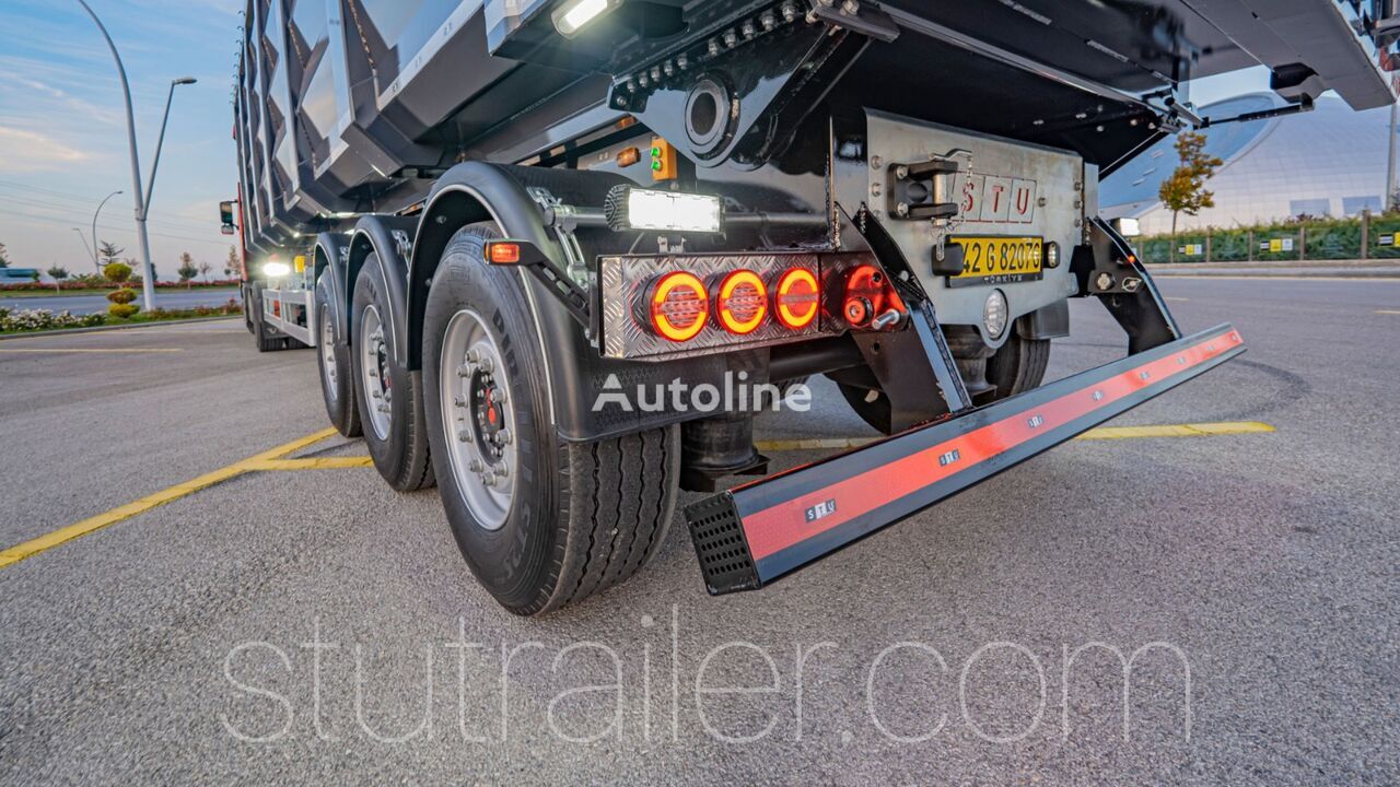 New Tipper semi-trailer STU FROM 55 TO 81 M3 SCRAP TIPPER TRAILER / DE 55 A 81 M3 REMORQUE B: picture 32