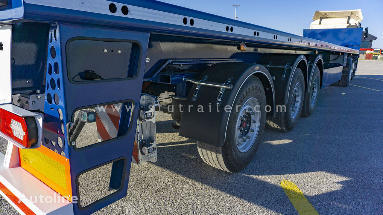 New Dropside/ Flatbed semi-trailer STU PLATFORM TRAILER / REMORQUE PLATEAU: picture 17