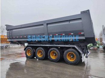 New Tipper semi-trailer for transportation of bulk materials SUNSKY 4-Axle Dump Semi-trailer: picture 4