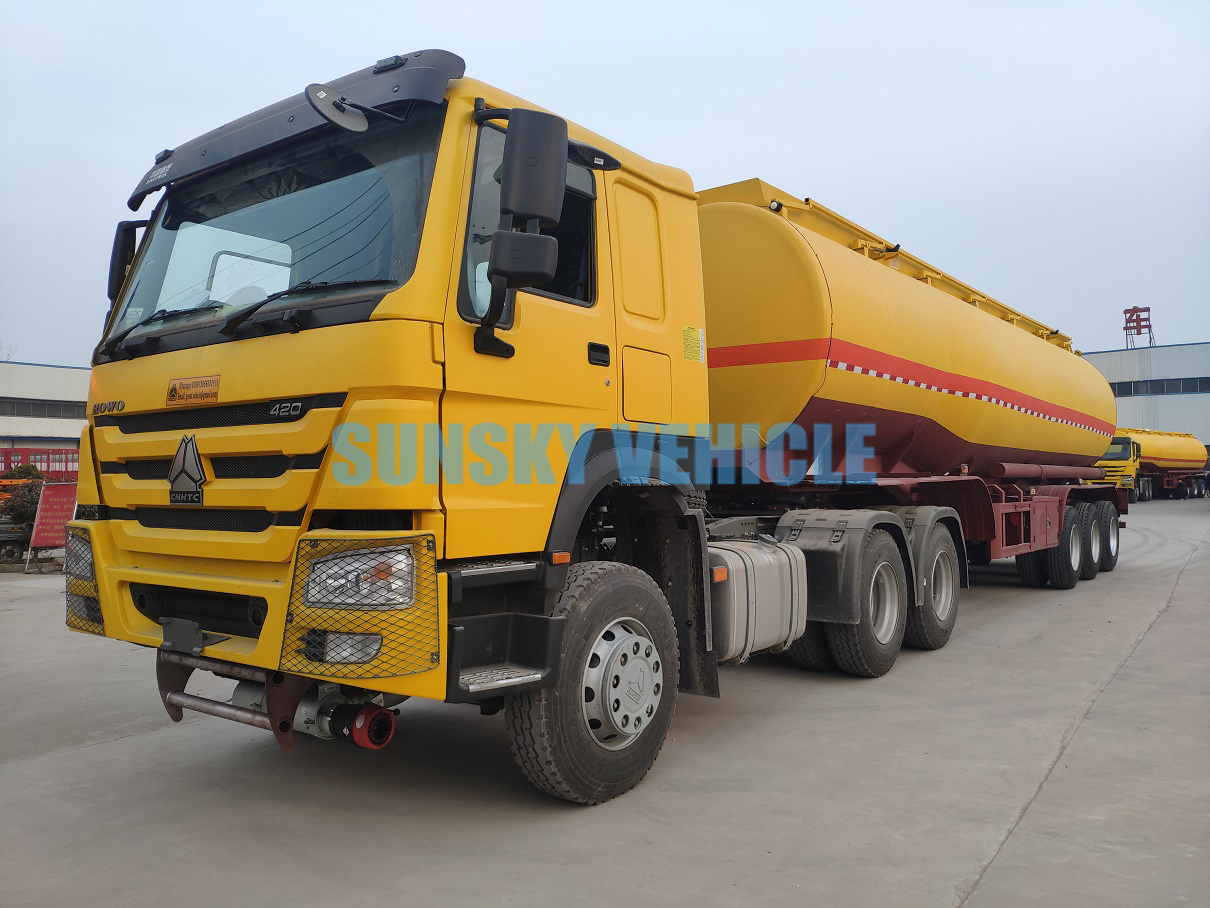 New Tank semi-trailer for transportation of fuel SUNSKY Fuel Tanker for sale: picture 9
