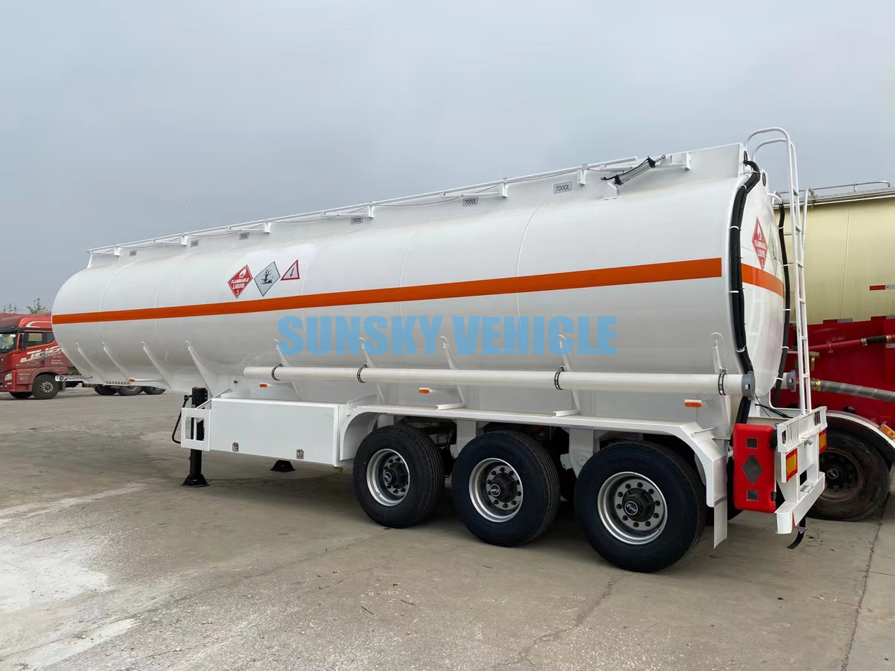 New Tank semi-trailer for transportation of fuel SUNSKY Fuel Tanker for sale: picture 11
