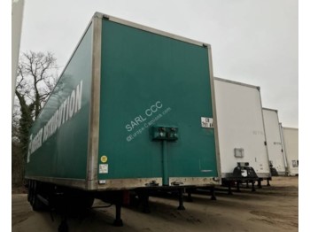 Closed box semi-trailer Samro CR791AH fourgon SAMRO dont 4480 € de remise en état.Possibilité peinture neuve: picture 1