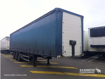 Curtainsider semi-trailer Samro Curtainsider Standard Taillift: picture 1