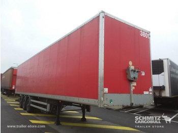 Closed box semi-trailer Samro Dryfreight box Roller shutter door Taillift: picture 1