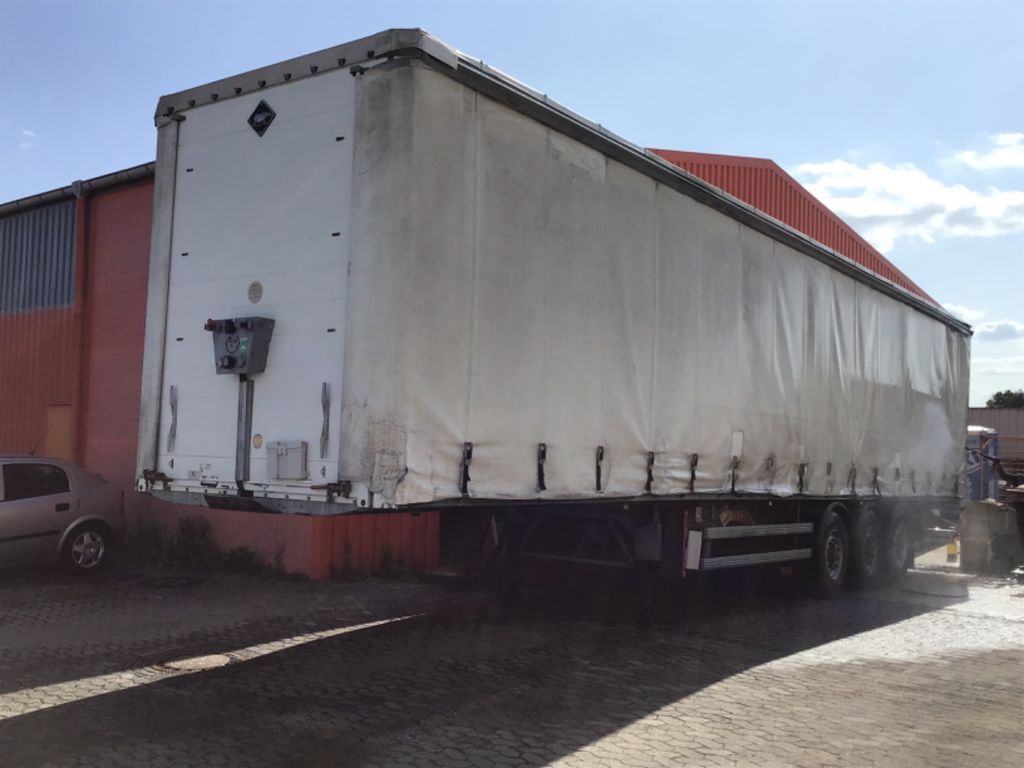 Curtainsider semi-trailer Samro ST39MH / Lift Achse gute Zustand: picture 9