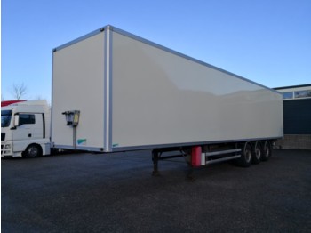 Closed box semi-trailer Samro ST39 3-assen Schijfremmen Gegalvaniseerd 03/2018 APK: picture 1