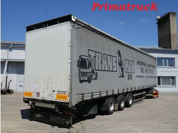 Curtainsider semi-trailer Samro ST 39 WH Lowdeck, Liftachse: picture 1