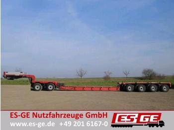 Low loader semi-trailer Scheuerle 2+4-Achs-Kombination - Baggerbett: picture 1