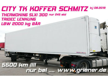 Refrigerator semi-trailer Schmitz Cargobull CITY TK KOFFER SCHMITZ 1-achs TK SLXi300 LZG /: picture 1