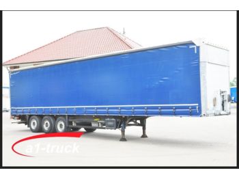 Curtainsider semi-trailer Schmitz Cargobull S01, Ladebordwand, LBW, verzinkt, Steckrungen,: picture 1