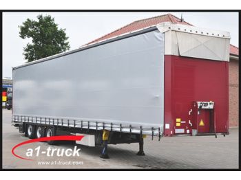 Curtainsider semi-trailer Schmitz Cargobull S01 Mega, Varios, VDI 2700, Getränke: picture 1