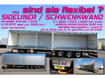 Beverage semi-trailer Schmitz Cargobull S01/SCHWENKWAND / TÜREN / GETRÄNKE LASI /ORTEN!!: picture 1