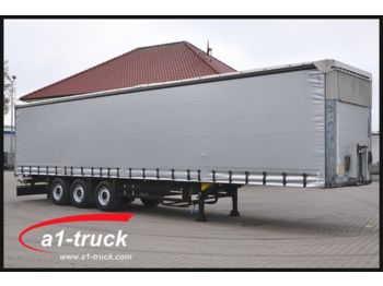Curtainsider semi-trailer Schmitz Cargobull S01, Steckrungen, verzinkt, hydr. Hubdach: picture 1