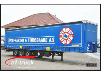Curtainsider semi-trailer Schmitz Cargobull S01, verzinkt, Steckrungen, 1 Vorbesitzer: picture 1
