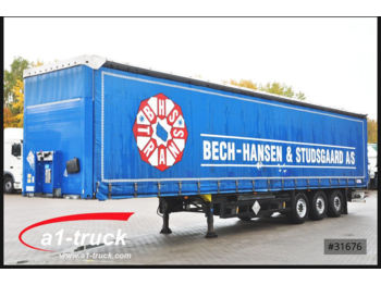 Curtainsider semi-trailer Schmitz Cargobull S01, verzinkt, Steckrungen,  3x vorhanden: picture 1