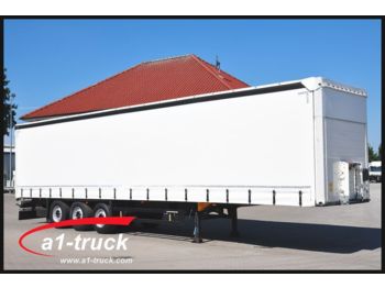 Curtainsider semi-trailer Schmitz Cargobull S01, verzinkt, Steckrungen,  neue Plane: picture 1