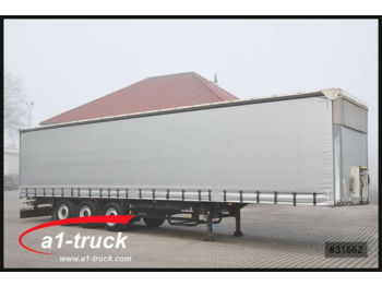 Curtainsider semi-trailer Schmitz Cargobull S01, verzinkt, hydraulisches Hubdach, Steckrunge: picture 1