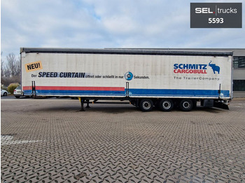 Curtainsider semi-trailer Schmitz Cargobull SCS 24/L-13.62 M B Varios / Hubdach / Liftachse: picture 1