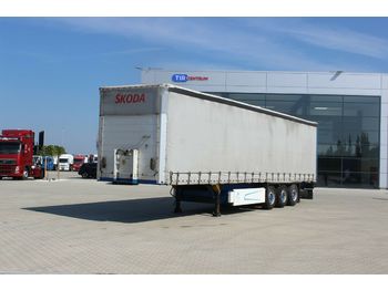 Curtainsider semi-trailer Schmitz Cargobull SCS 24 SAF, LIFTING AXLE: picture 1