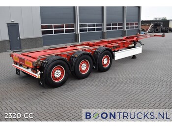 Container transporter/ Swap body semi-trailer Schmitz Cargobull SGF*S3 | 2x20-30-40ft HC * LIFTAS * SCHIJFREMMEN: picture 1
