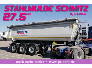 Tipper semi-trailer Schmitz Cargobull SKI 24/SL 7,2 /27,5 m³ / LIFT / HEAVY DUTY !!!!!: picture 1