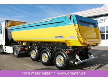 Tipper semi-trailer Schmitz Cargobull SKI 24 /STAHLMULDE 25 m³ / 6200 kg /el. verdeck: picture 1