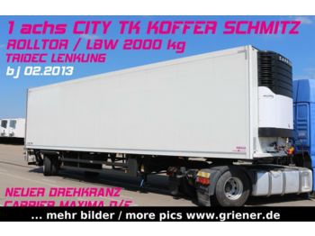 Refrigerator semi-trailer Schmitz Cargobull SKO 10/ CITY / CARR 1300/ TRIDEC / LBW /BLUMEN: picture 1