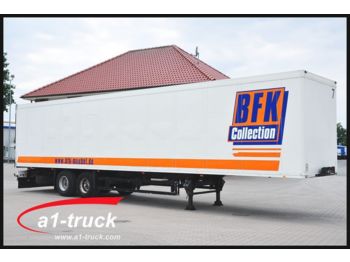 Closed box semi-trailer Schmitz Cargobull SKO 18, Isokoffer, BPW, HU 09/2019: picture 1
