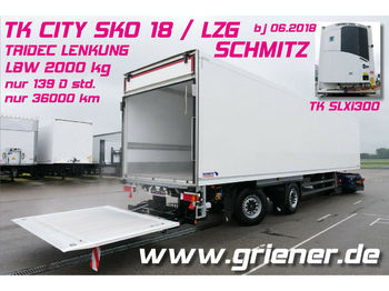 Refrigerator semi-trailer Schmitz Cargobull SKO 18/ LZG / TRIDEC LENKUNG / LBW 2000 kg /CITY: picture 1