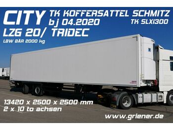 Refrigerator semi-trailer Schmitz Cargobull SKO 20/LZG CITY / TRIDEC / LBW / SLXi 300 / TOP: picture 1