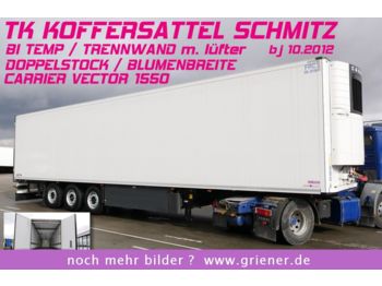 Refrigerator semi-trailer Schmitz Cargobull SKO 24/ BI TEMP /BLUMEN /DS / CARR VECTOR 1550: picture 1