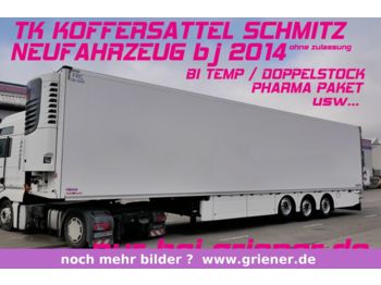 New Refrigerator semi-trailer Schmitz Cargobull SKO 24/ BI TEMP / TK ONE / PHARMA / LIFT ALU !!!: picture 1
