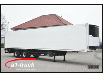 Refrigerator semi-trailer Schmitz Cargobull SKO 24, City, Lenkachse, LBW, Ladebordwand, 1368: picture 1