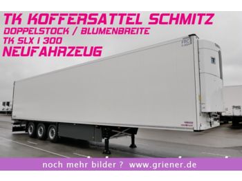 New Refrigerator semi-trailer Schmitz Cargobull SKO 24/ DOPPELSTOCK / BLUMEN / TK SLX i300 FP 45: picture 1