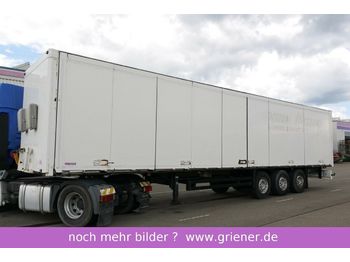 Closed box semi-trailer Schmitz Cargobull SKO 24/ FALTWAND / SEITLICHE TÜREN /LIFT: picture 1