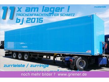 Closed box semi-trailer Schmitz Cargobull SKO 24/ FP 25 /1 x ZURRLEISTE /  ZURRINGE 11 x: picture 1