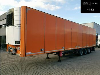 Refrigerator semi-trailer Schmitz Cargobull SKO 24 / Faltwand / Carrier Vector 1550: picture 1