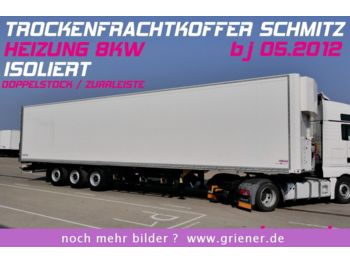 Closed box semi-trailer Schmitz Cargobull SKO 24/ ISOLIERT / HEIZUNG / DOPPELSTOCK: picture 1