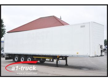 Closed box semi-trailer Schmitz Cargobull SKO 24, ISO Koffer, Liftachse, verzinkt: picture 1