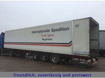 Closed box semi-trailer Schmitz Cargobull SKO 24 * KOFFER-AUFBAU * SAF-ACHSEN *: picture 1