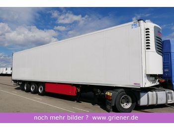 Refrigerator semi-trailer Schmitz Cargobull SKO 24/ LBW 2000 kg / BLUMEN / DS / LENKACHSE: picture 1
