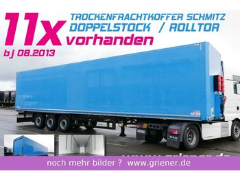 Closed box semi-trailer Schmitz Cargobull SKO 24/ ROLLTOR / 2,70 / DOPPELSTOCK 11 x: picture 1