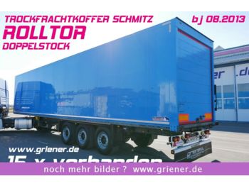 Closed box semi-trailer Schmitz Cargobull SKO 24 /ROLLTOR / DOPPELSTOCK / 15x VORHANDEN !!: picture 1