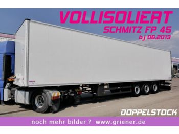 Closed box semi-trailer Schmitz Cargobull SKO 24/ VOLLISOLIERTER KOFFER DS / BLUMEN: picture 1