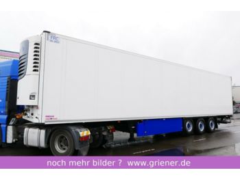 Refrigerator semi-trailer Schmitz Cargobull SKO 24/ ZURRLEISTE / LIFT / LBW 2000 kg BLUMEN: picture 1