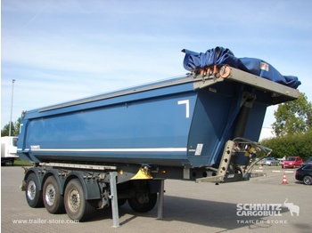Tipper semi-trailer Schmitz Cargobull Tipper Steel half pipe body 26m³: picture 1